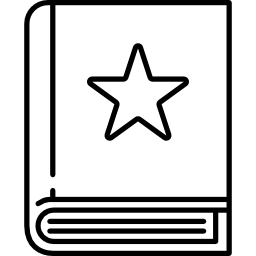 favoriete boek icoon