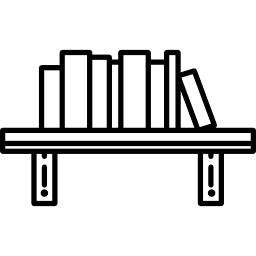 책장에 책 icon