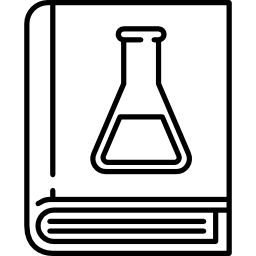livro de química Ícone