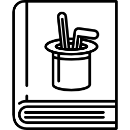 libro del mago icono