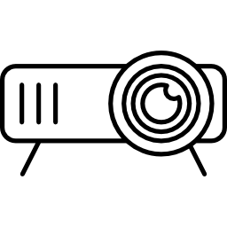 Большой видеопроектор иконка
