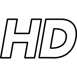 marchio dell'hd icona