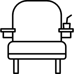 asiento de cine icono