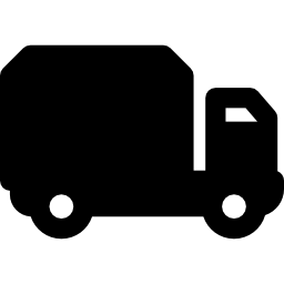camion di riciclaggio icona
