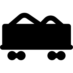 carro del carbone icona