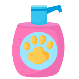 shampoo per animali domestici icona