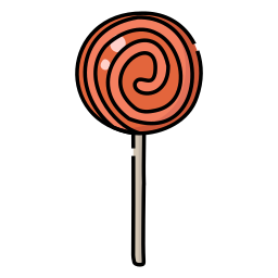 Halloween candy icon