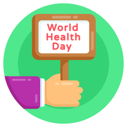 dia mundial da saúde Ícone