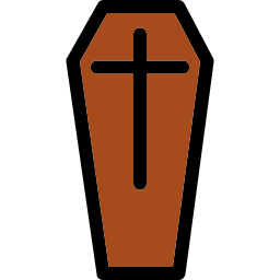 cercueil Icône