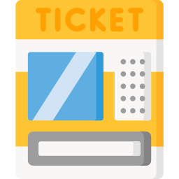 biglietteria automatica icona