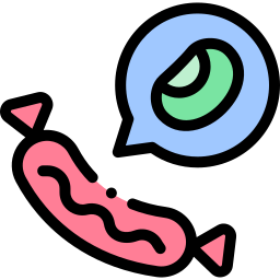 Soy sausage icon