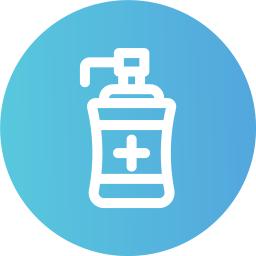 Antiseptic dispenser icon