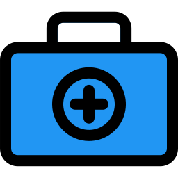 First aid kit icon