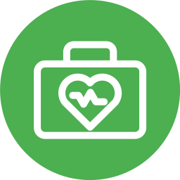 First aid kit icon