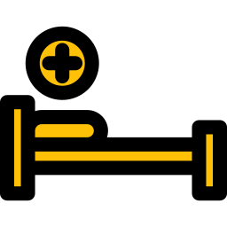 Hospital bed icon