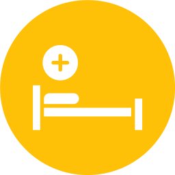 Hospital bed icon