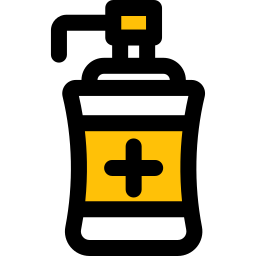 Antiseptic dispenser icon