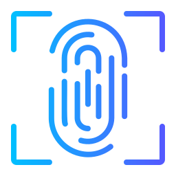 finger scan icon