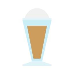 Coffee latte icon