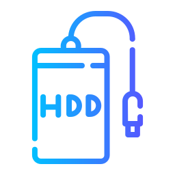 Hard disk drive icon