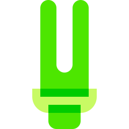 fluorescerend licht icoon