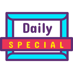Daily specials board icon