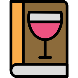 carte des vins Icône