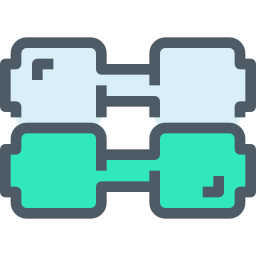 Dumbbell icon