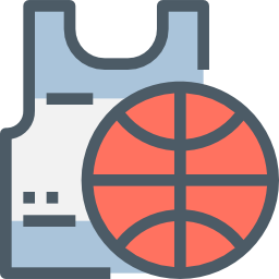 equipo de baloncesto icono