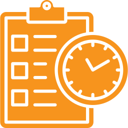 Time planning icon