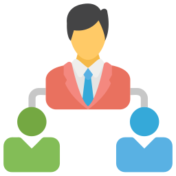 organización icono