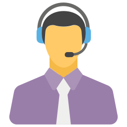 Customer service agent icon