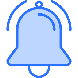 campana de notificación icono