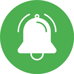 Notification bell icon