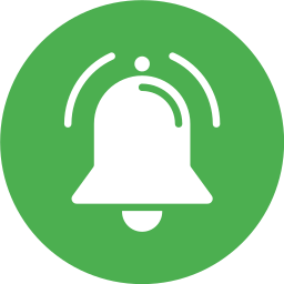 Notification bell icon