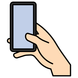 Использование телефона иконка