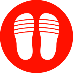 Flip flop icon