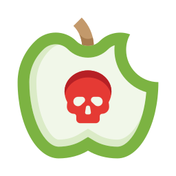 maçã envenenada Ícone
