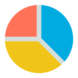 diagramme circulaire Icône