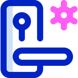 Smart door icon