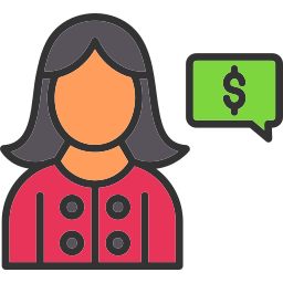 Financial advisor icon