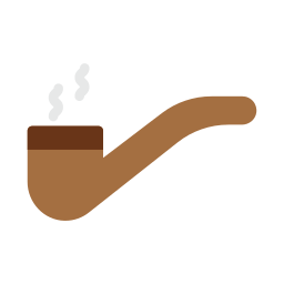 pipa per sigari icona