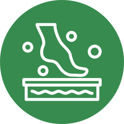 Foot spa icon