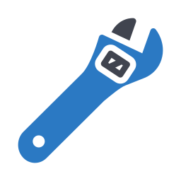 Wrench tool icon