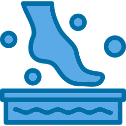 Foot spa icon