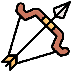 Bow and arrow icon