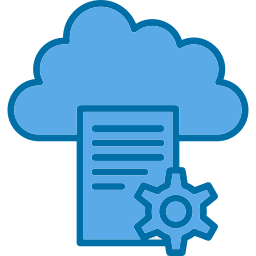 Cloud storage icon