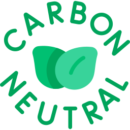 neutralny pod względem emisji dwutlenku węgla ikona