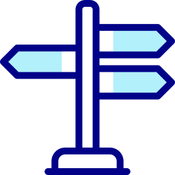 Signpost icon