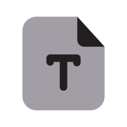 schriftdatei icon